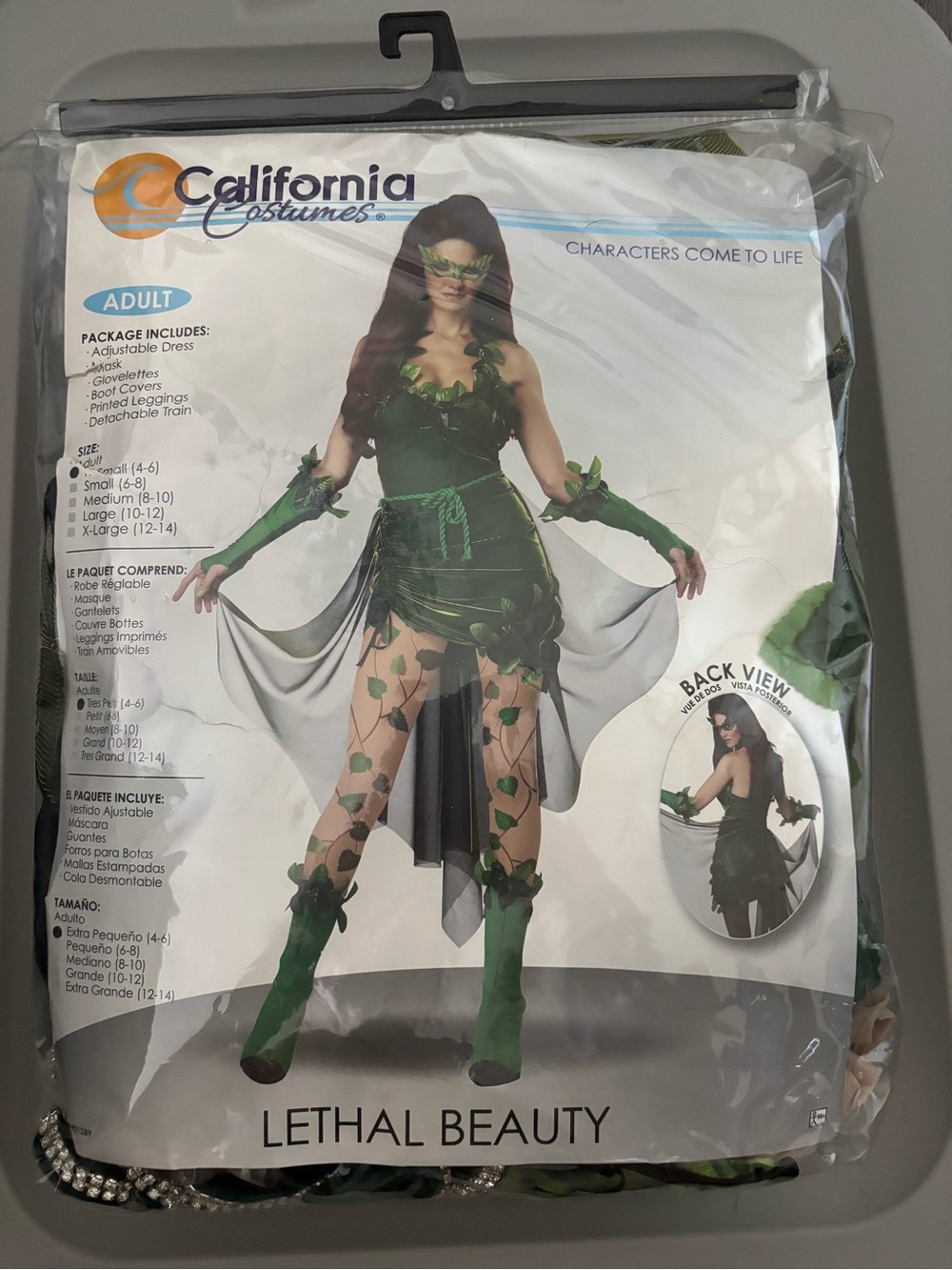 Poison Ivy Costume California Costumes Cosplay Adult Extra Small Women’s